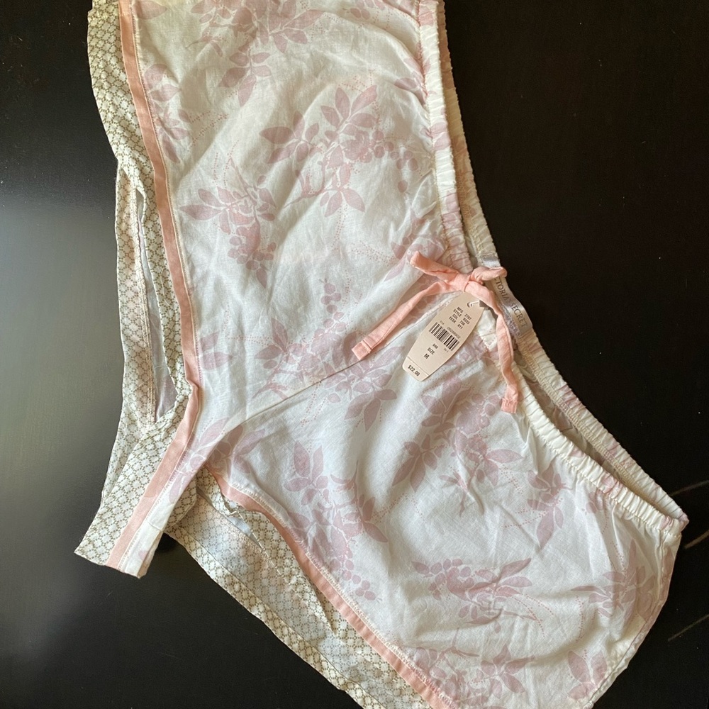 Victoria's Secret Pink Satin Pajama Set